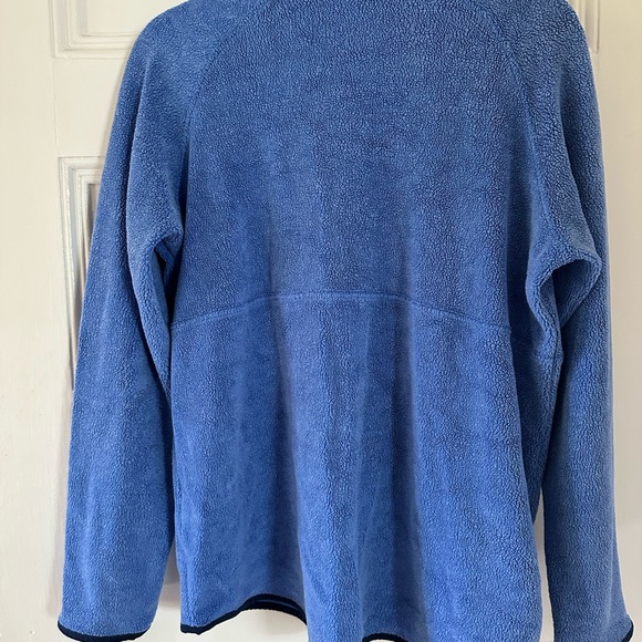 Vineyard Vines 1/4 Zip Sherpa Marlin Blue - Picture 5 of 5